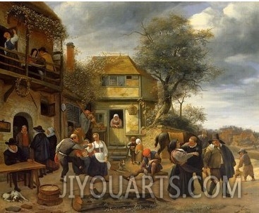 Peasants before an Inn