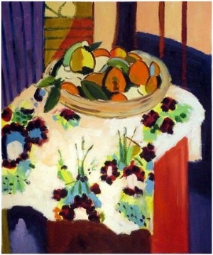 Still Life with Oranges