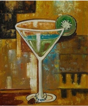 Martini with Kiwi