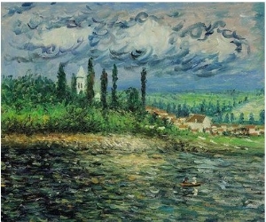 Landscape with Thunderstorm