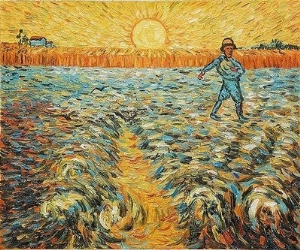 Sower with Setting Sun II