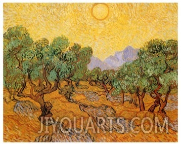 Sun over Olive Grove, 1889