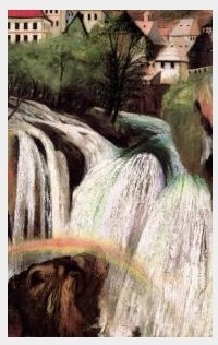 Jajcei vízesés (részlet), 1903