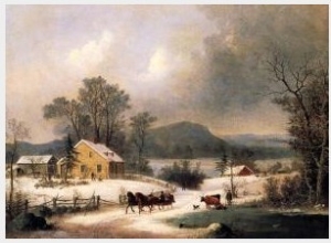 A Sleigh Ride in the Snow