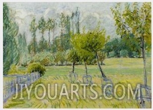 Study of Apple Trees at Eragny