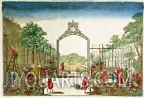 Chinese Pavilion in an English Garden, 18th century 2