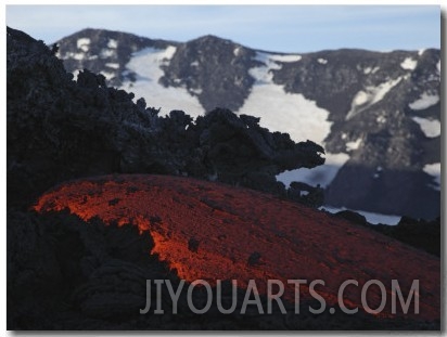 Mount Etna Lava Flow, Sicily, Italy