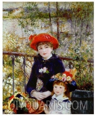 Two Sisters, or on the Terrace, 1881