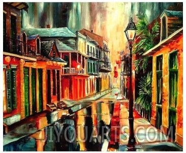 French Quarter Magic, silently street