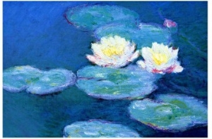 Waterlilies, Evening