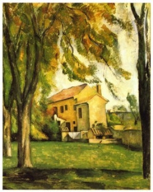 Chestnut Trees and Farm, Jas De Bouffan