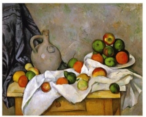 Curtain, Jug and Bowl of Fruit, 1893 1894