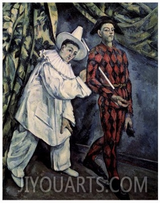 Pierrot and Harlequin