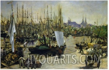 The Harbour of Bordeaux, 1871