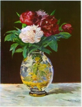 Vase with Peonies