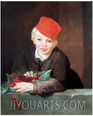 The Boy with the Cherries,1859