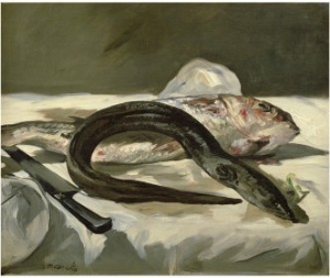 Eel and Red Mullet, 1864