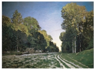 Route de Chailly, Fontainebleau,1864