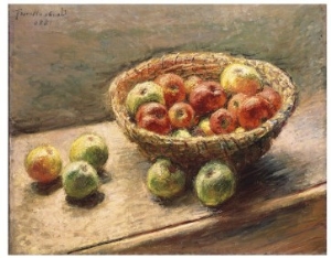 A Bowl of Apples, 1880