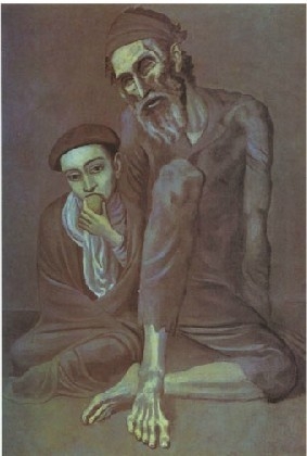 The Old Jew and child