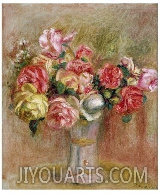 Roses in a Sevres Vase
