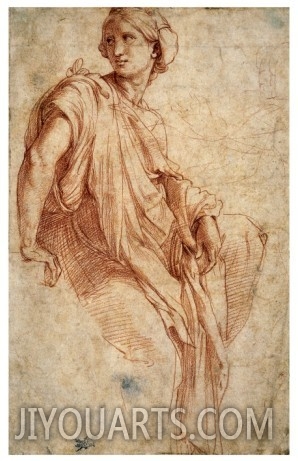Study for the Phrygian Sibyl, 1511 1512