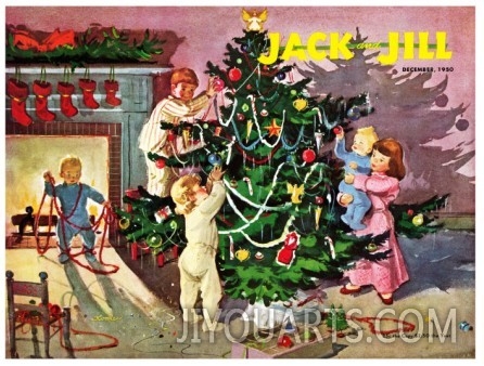 Deck the Halls Jack and Jill, December 1950