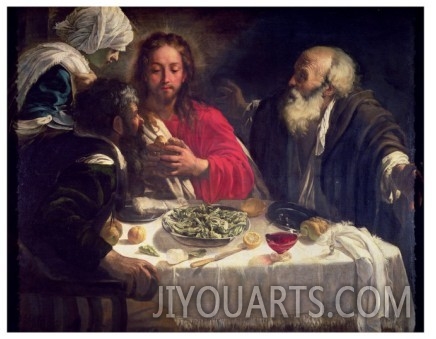 The Supper at Emmaus, circa 1614 21