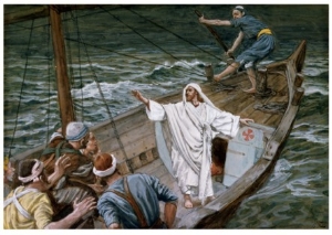 Christ Stilling the Tempest, Illustration for 