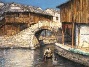 Water town landscape  9