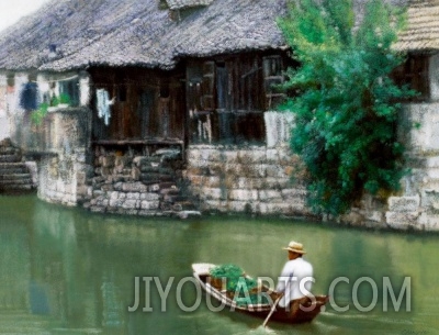 Fine Chinese village  landscape II
