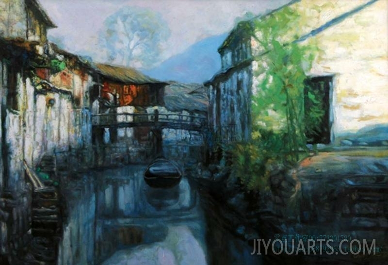 Water Village landscape I