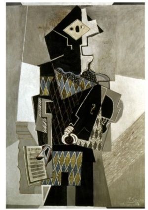 Picasso: Harlequin, 1918