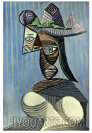 Picasso: Woman/Hat, 1939
