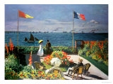 The Terrace at Sainte Adresse, 1867