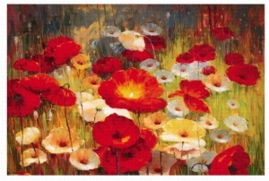 Meadow Poppies I