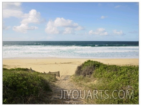 Beach at Hawks Nest, New South Wales, Australia,Pacific