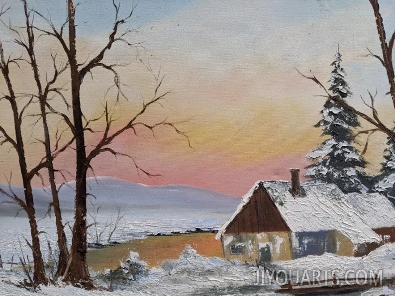 December Morn   oil on canvas