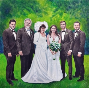 Customized Generational Wedding Portrait